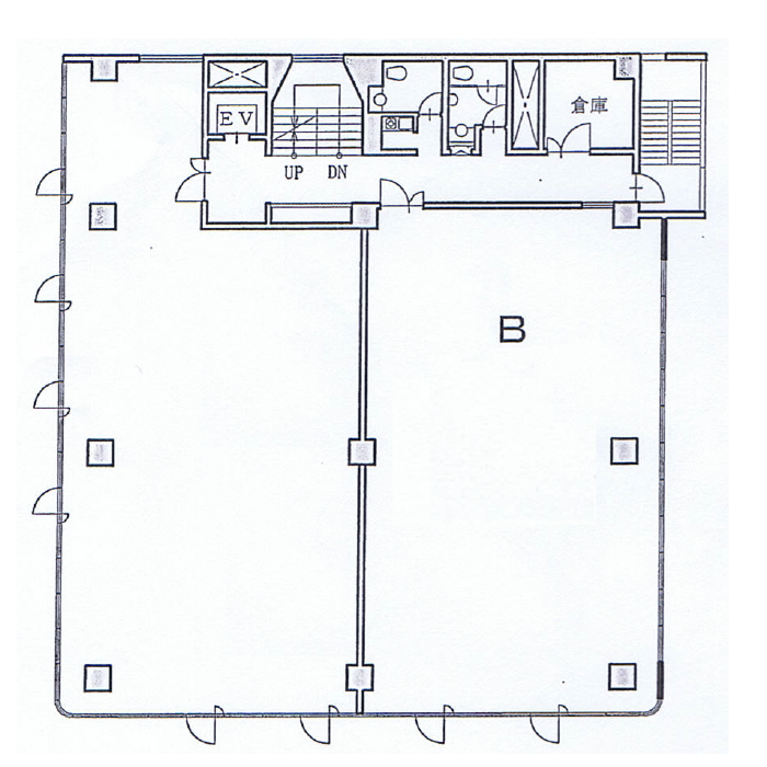 松原２　桐美ビル　平面図