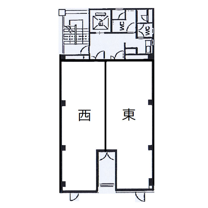 金山１　ミズノビル　平面図