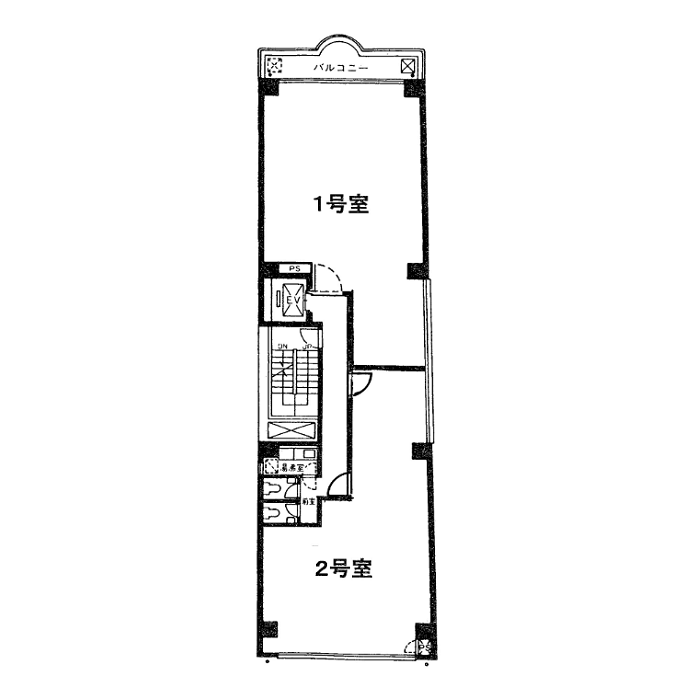 丸の内１　長尾ビル　平面図