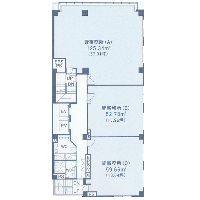 丸の内３　FLEZIO LA　平面図