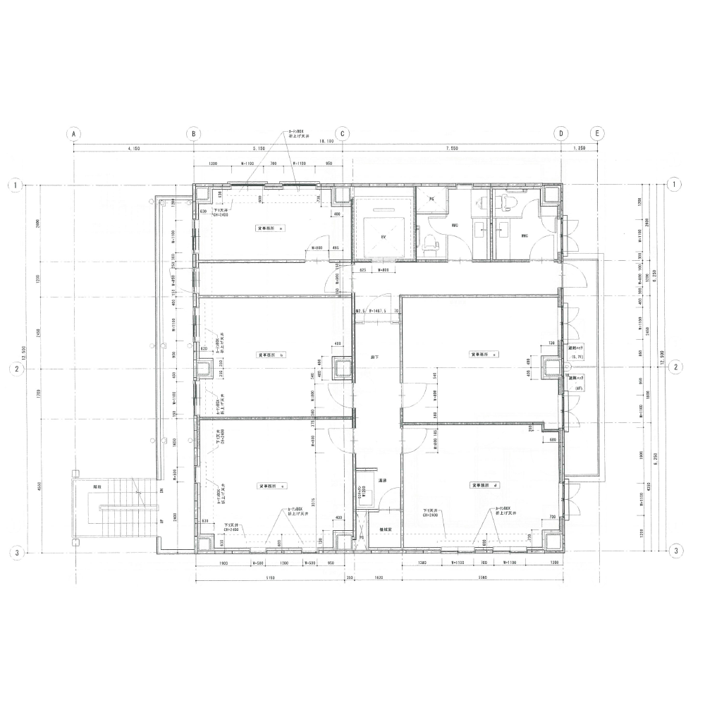 那古野２　dela-do:ra名駅　平面図