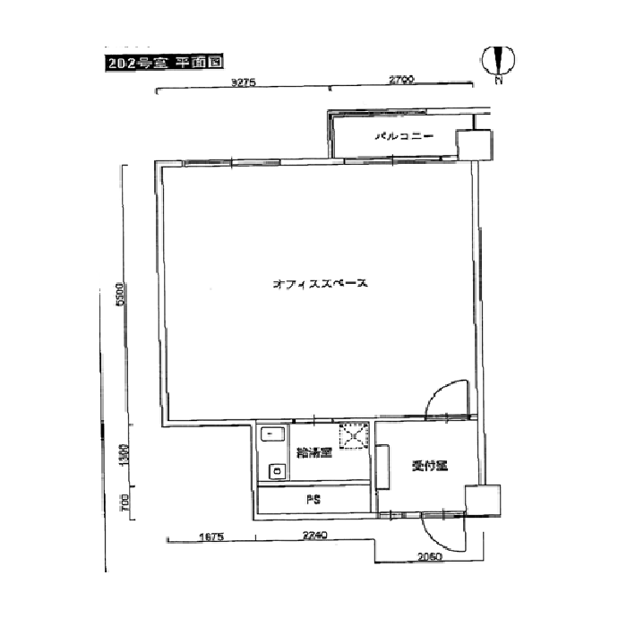 丸の内２　リブラ丸の内６　平面図