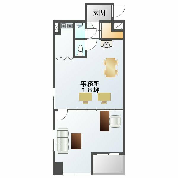 丸の内３　財形久屋林敬ビル　平面図